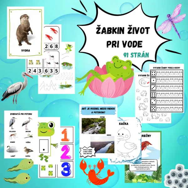 Žabkin život pri vode 