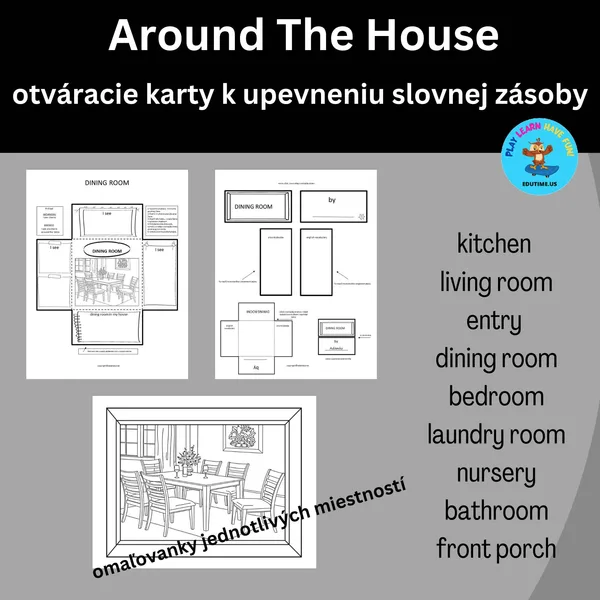 Around The House - otváracie karty