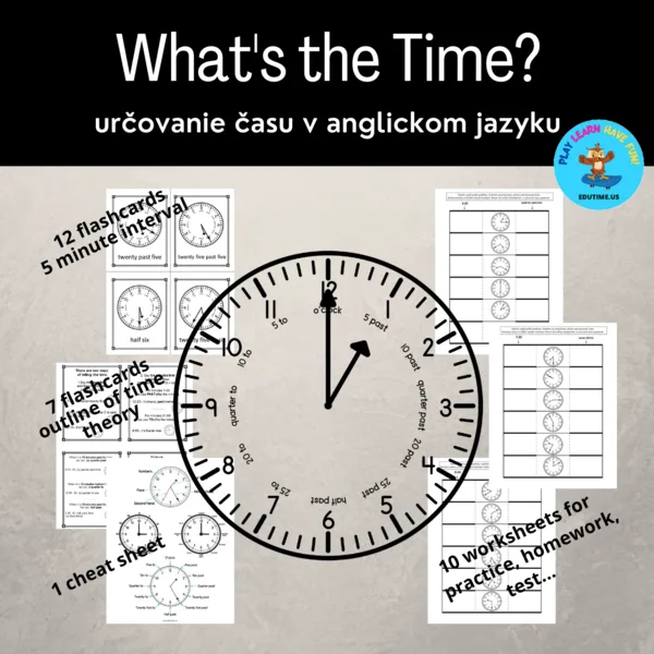 Určovanie času v anglickom jazyku