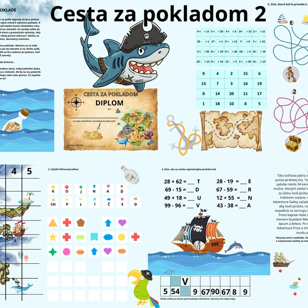 CESTA ZA POKLADOM - 2. ročník ZŠ 