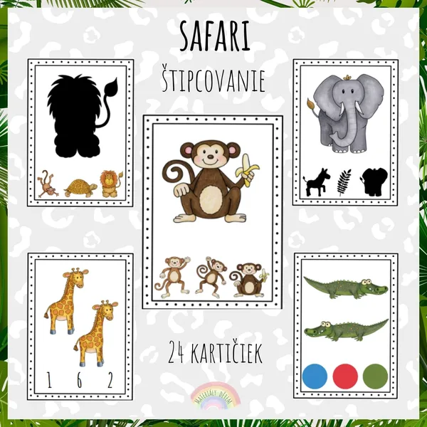 Safari, štipcovanie