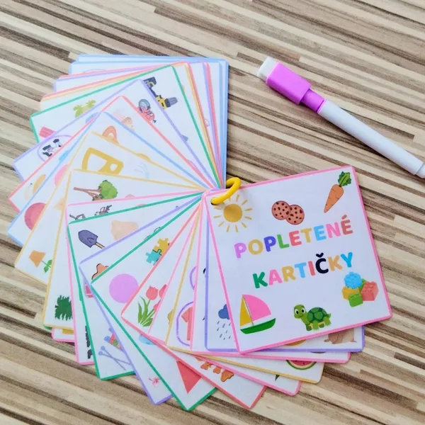 Aktivita POPLETENÉ KARTIČKY