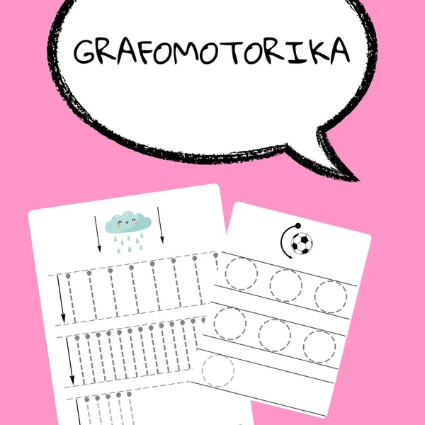 Grafomotorika pracovný zošit