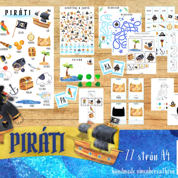 Piráti, Aktivity s pirátmi, zábavné aktivity