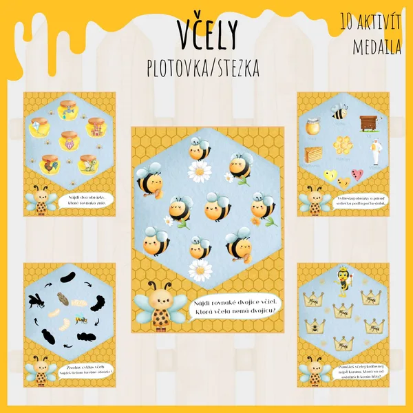 Včely,plotovka