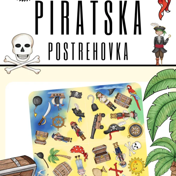 PIRÁTSKA POSTREHOVKA