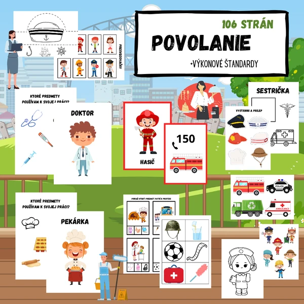 Povolania +Výkonové štandardy 