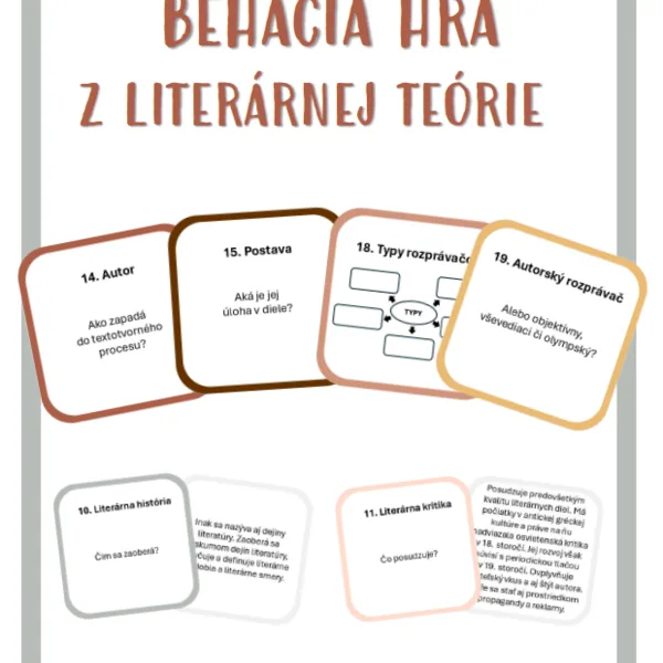 Behacia hra z literárnej teórie