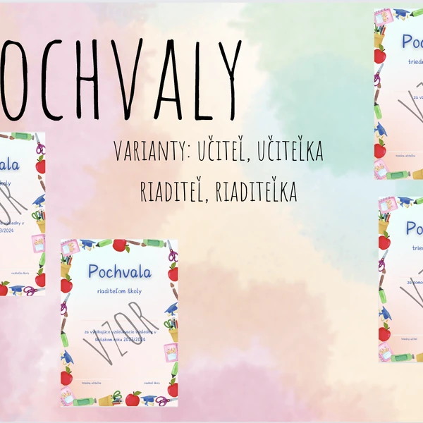 Koncoročné pochvaly