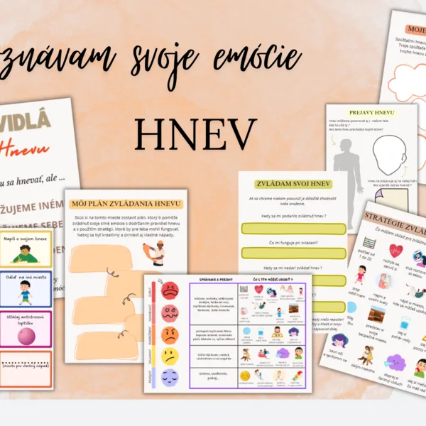 Spoznávanie emócií - HNEV