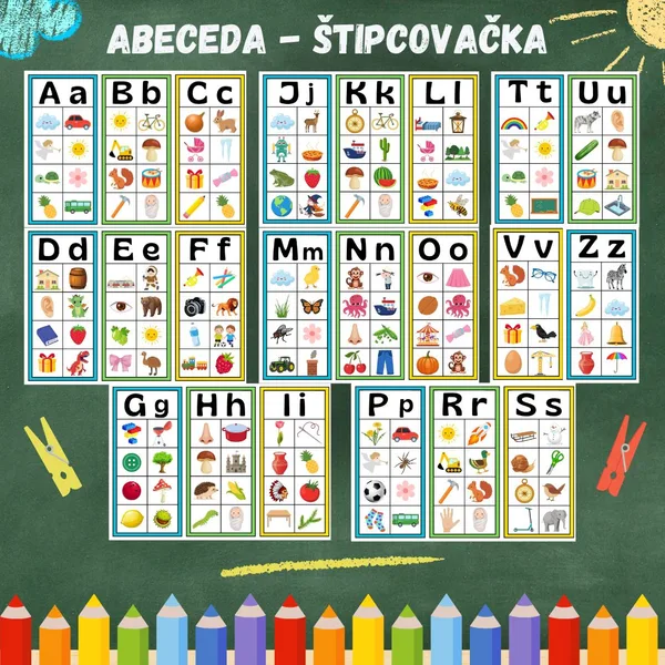 ABECEDA - štipcovačka