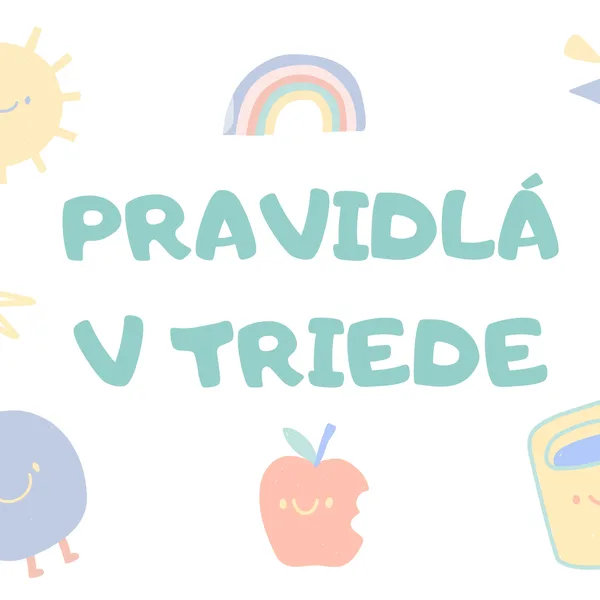 Pravidlá v triede 
