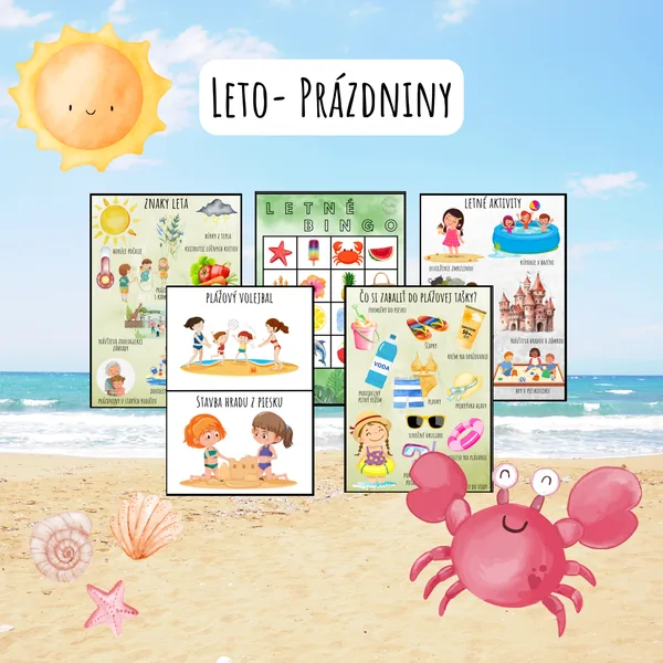 Leto, Letné prázdniny, Prázdniny, Dovolenka, Pri mori, More