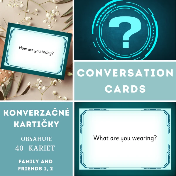 Conversation cards - otázky