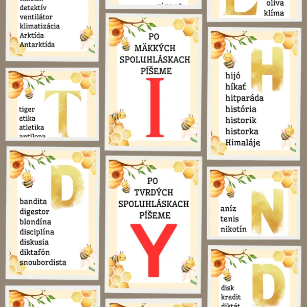 Výzdoba 2.ročník Y/ I - včielka