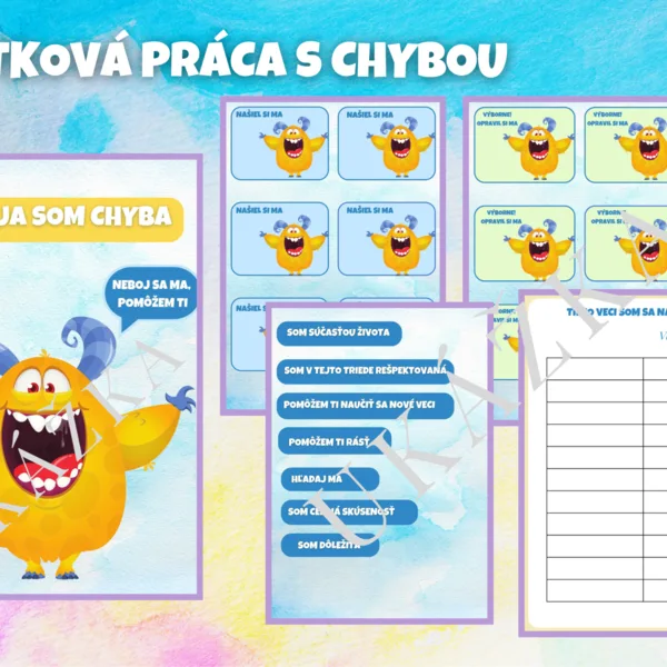 Zážitková práca s chybou