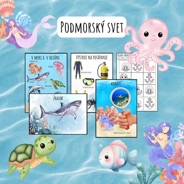 Morské živočíchy, More, Dovolenka, Prázdniny, Leto 