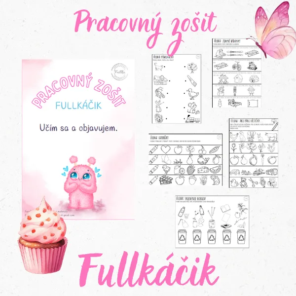 Pracovný zošit Fullkáčik, Pracovné listy, Predprimárne vzdelávanie