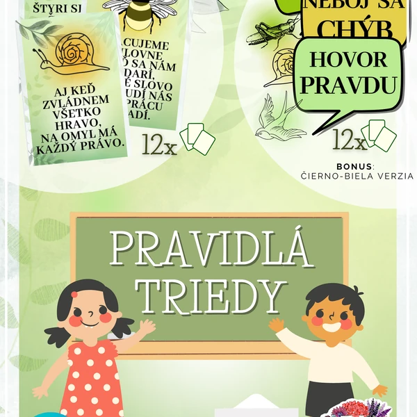 Pravidlá triedy - plagáty 
