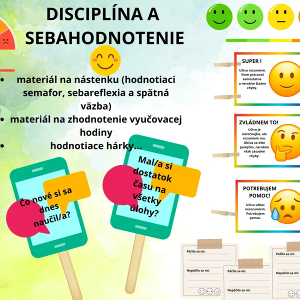 DISCIPLÍNA A SEBAHODNOTENIE 