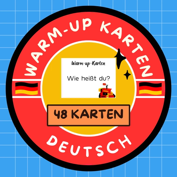 WARM - UP - KARTEN (NJ - 48 KARTEN)