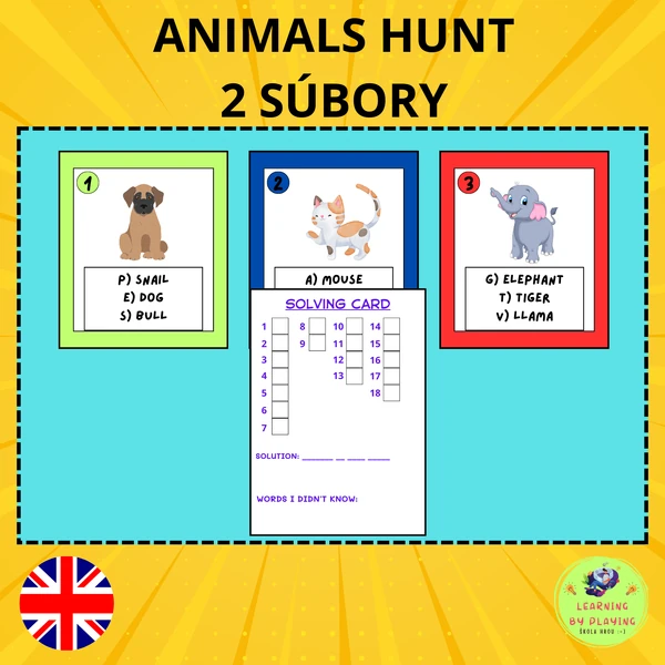 ANIMALS HUNT - 2 SÚBORY