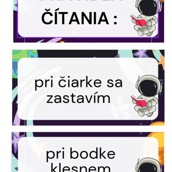 Pravidlá čítania 