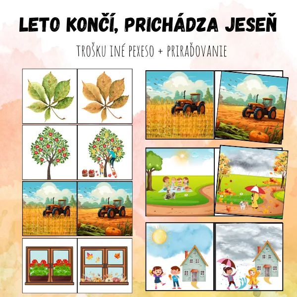 Leto končí, prichádza jeseň