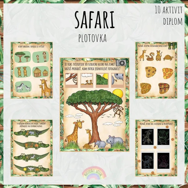 Safari, plotovka alebo brožúra