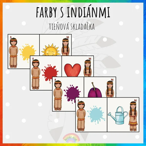 Farby s indiánmi