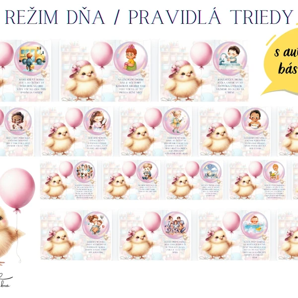 Materiály pre triedu - kuriatka