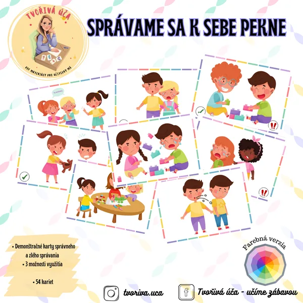 Správame sa k sebe pekne