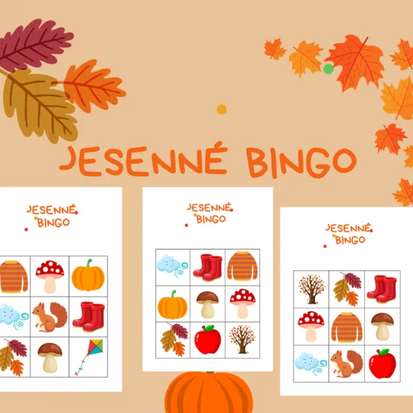 Jeseň - Jesenné BINGO!