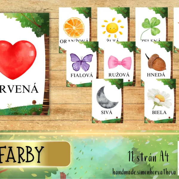 Farby v téme les