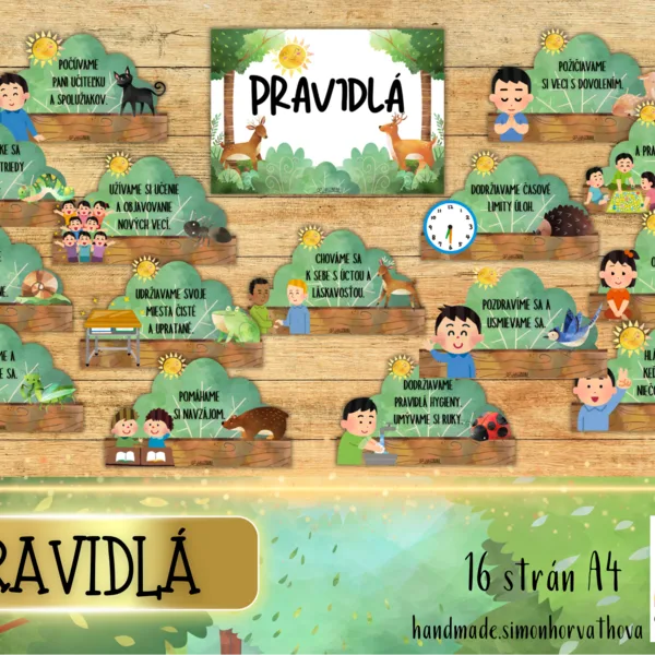 Pravidlá triedy v téme les
