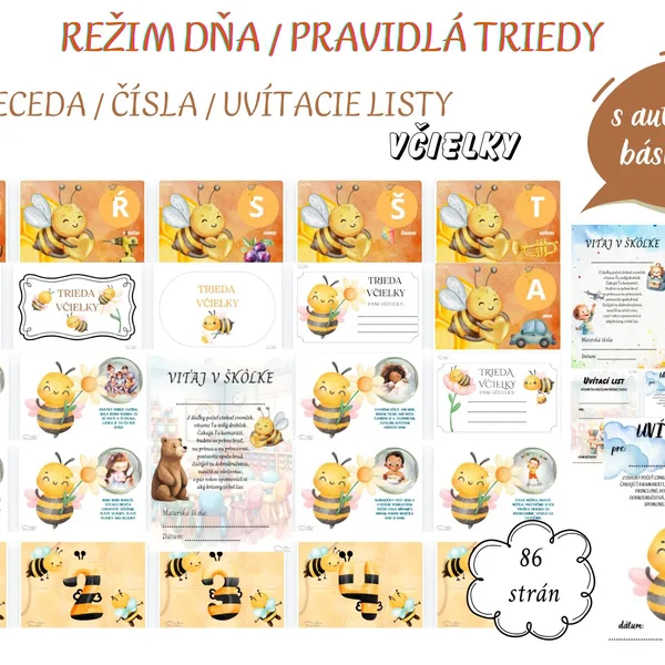 Materiály pre triedu - včielky