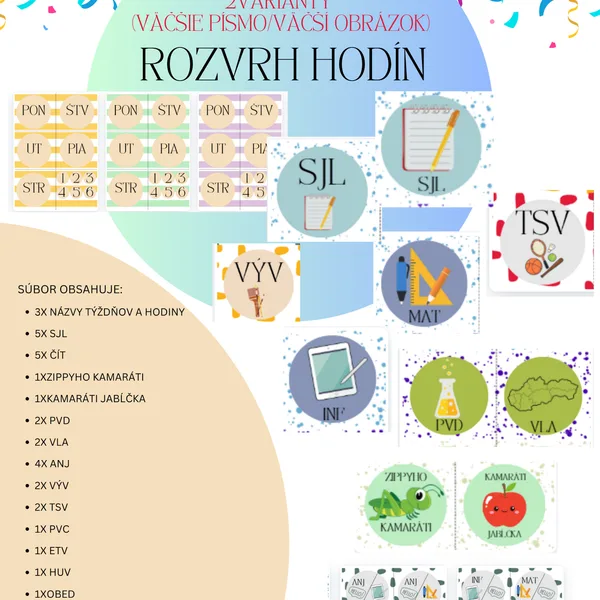 ROZVRH HODÍN