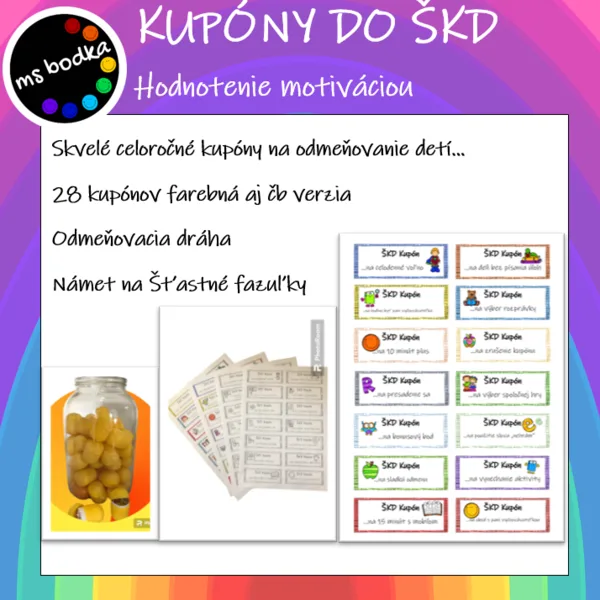Kupóny ŠKD