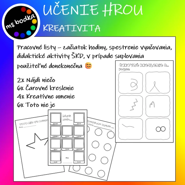 UČENIE HROU Kreativita