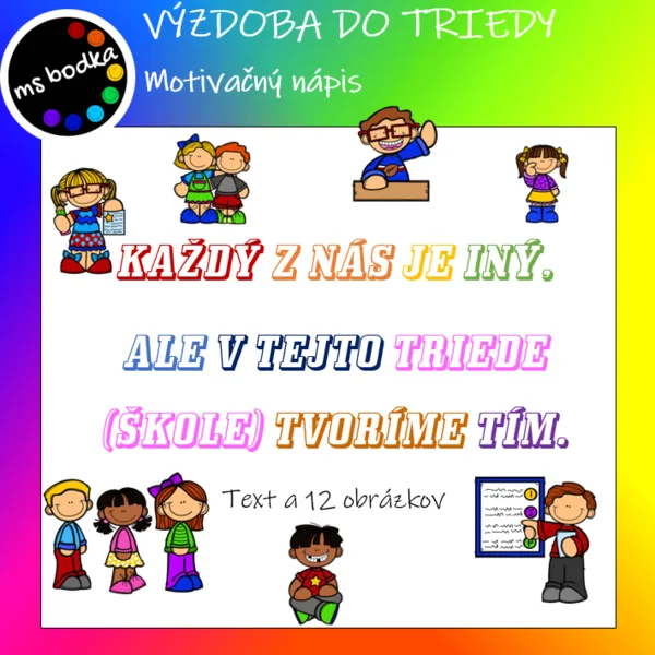 Výzdoba triedy Tím