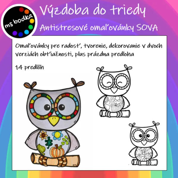Výzdoba triedy SOVA