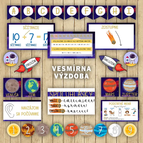 VESMÍRNA VÝZDOBA