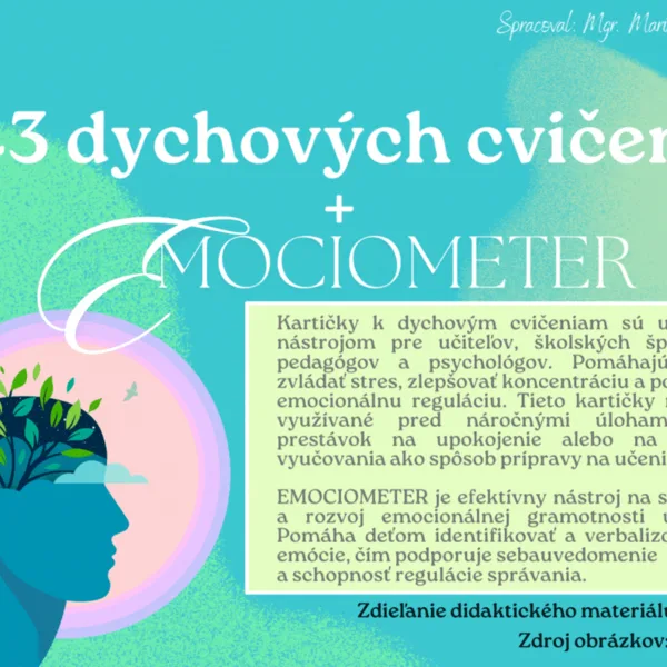 43 dychových cvičení + EMOCIOMETER