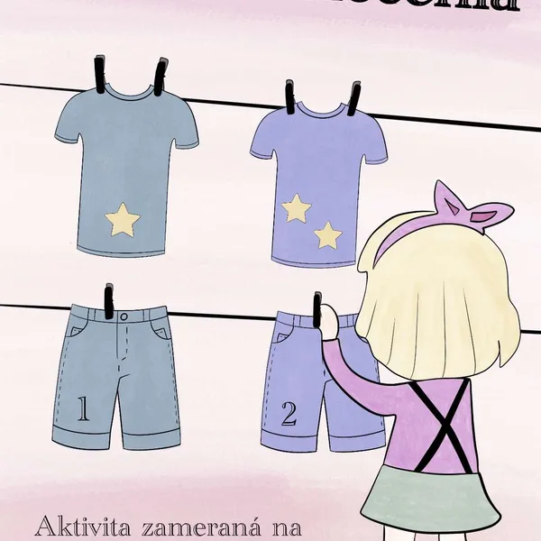 Vešanie oblečenia - farby
