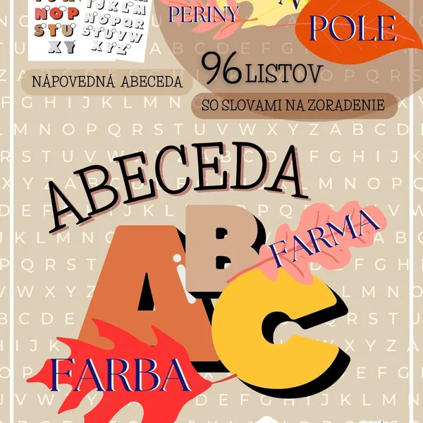 Abeceda - triedenie slov v abecednom poradí 