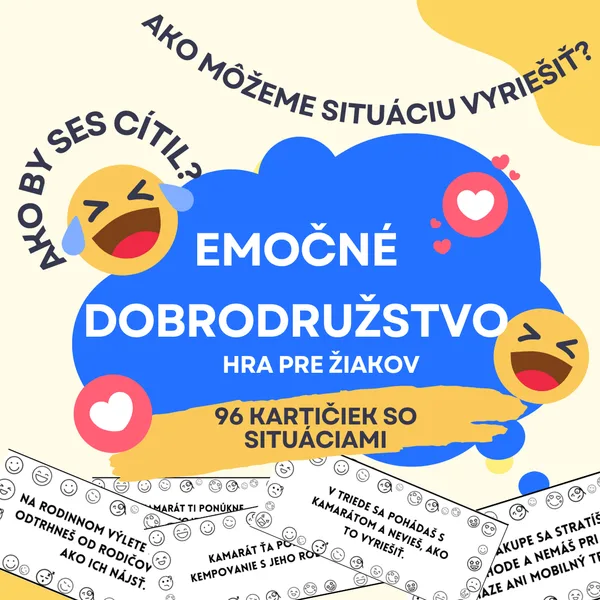 Hra EMOČNÉ DOBRODRUŽSTVO