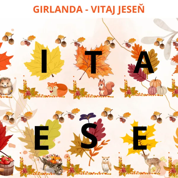 GIRLANDA - VITAJ JESEŇ