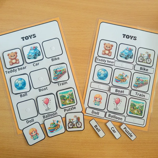Priraďovačka - Toys 