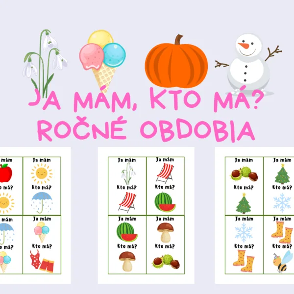 Ročné obdobia - Ja mám, kto má?