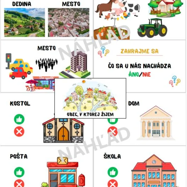 Obec, v ktorej žijem